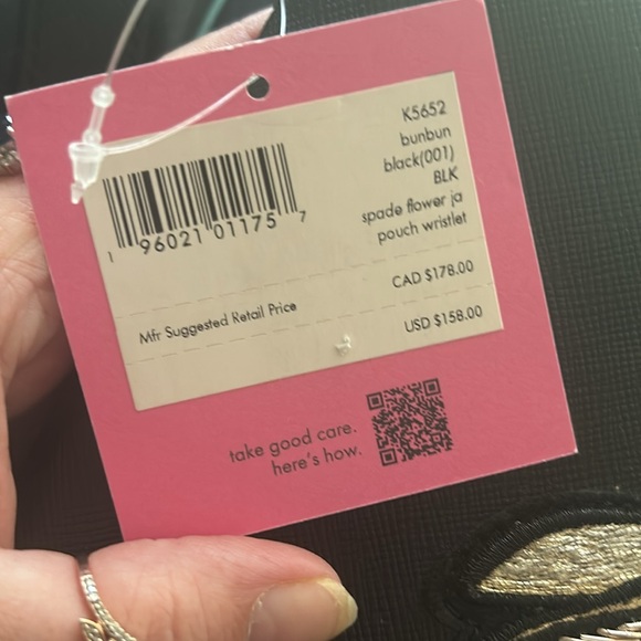 Kate Spade ♠️ Bun Bun Bunny Wristlet - Picture 2 of 8